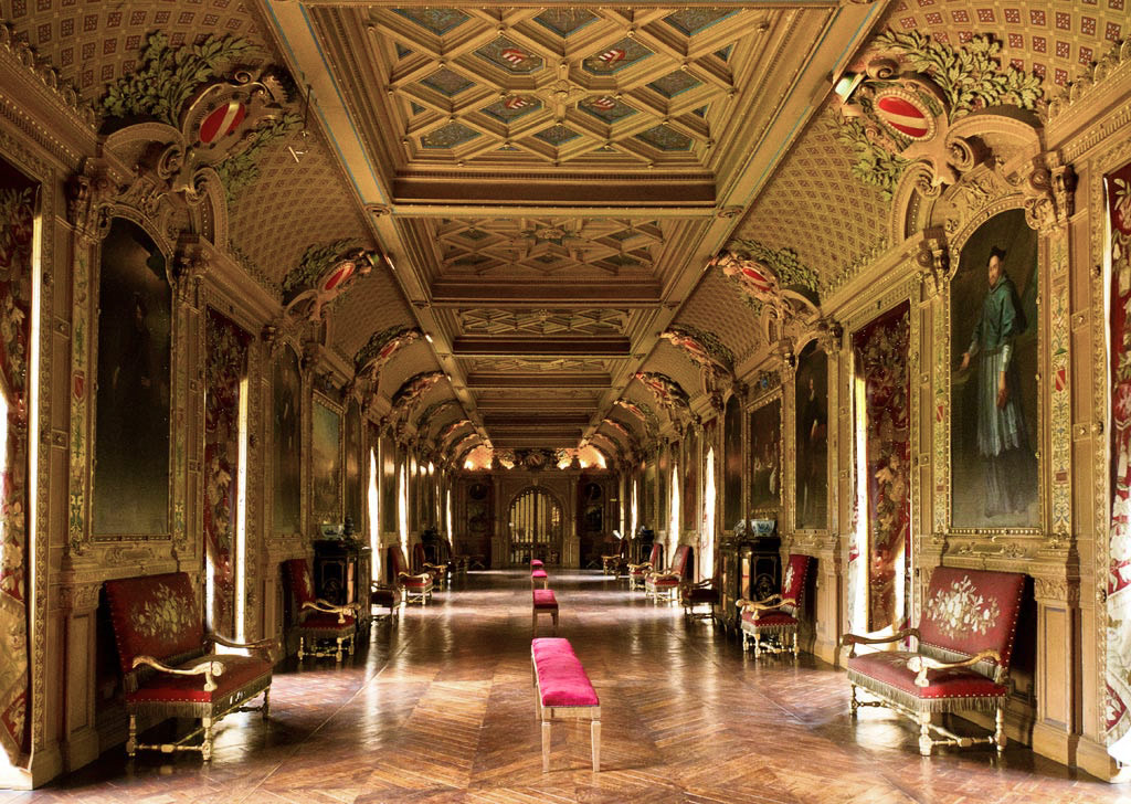 La Galerie du Château de Maintenon. 