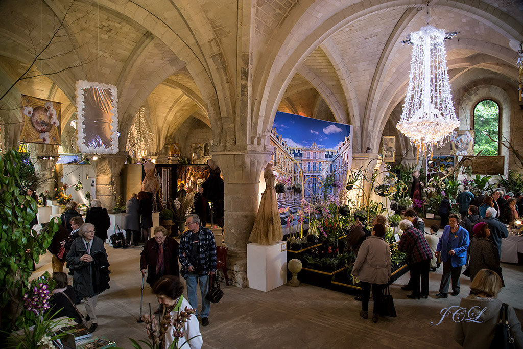 Visite de l'exposition internationale de l'Abbaye de Vaucelles.