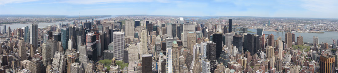 Panorama de New York.