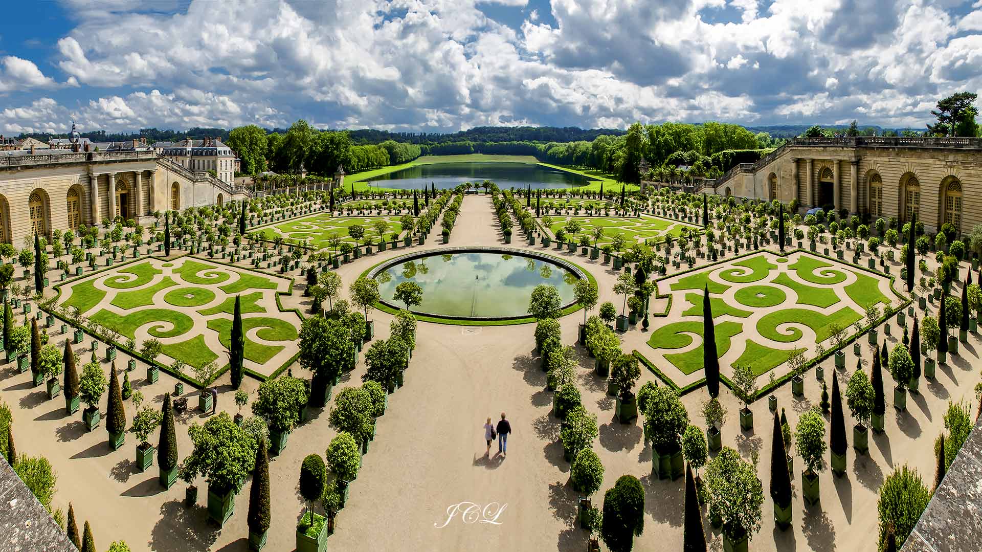 Très Belles photos des Jardins de l’Orangerie du Château de Versailles, France. 
